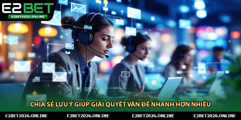 Chia sẻ lưu ý giúp giải quyết vấn đề nhanh hơn nhiều